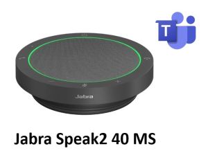 Jabra Speak2 40 UC or MS Wired Conference Speakerphone USB-A or C - 2 Years Local Warranty