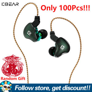 KBEAR KS2 Wired Earphones Add Random Gift 2PIN Detached Cable Technology HiFi Music Headphone Hybrid DD+BA In Ear Monitor Earbuds Comfortable To Wear Sports Gaming Headset 10mm Composite Diaphragm Moving Coil Unit Earplugs For Computer Players Smartphones