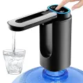 Water Pump Dispenser Intelligent Water Dispenser Usb Charging Water Dispenser Pump for 2-5 Gallon Bottles Portable Electric Pump for Home Office Outdoors. 