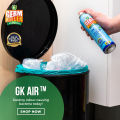 [TWIN PACK] GermKiller GK Air™ Disinfectant Spray (300ml) [Kills up to 99.99% harmful germs. Freshens Air Instantly. Safe to use around children and pets. Non-Irritant Non-Toxic. Certified Hospital-Grade. US Lab-tested to EPA standards. Safe & Effective. 