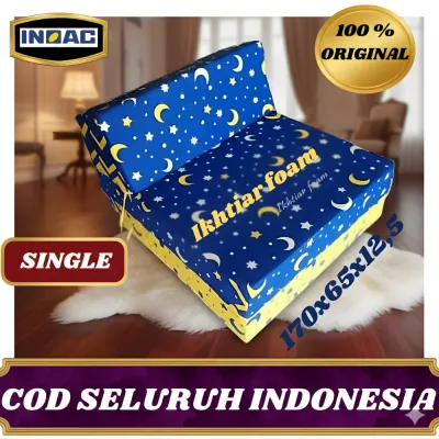 Sofa Lipat Standar inoac SofaLipat Inoac Sofabed Ketika jadi kasur panjang 170x65x125 cm single