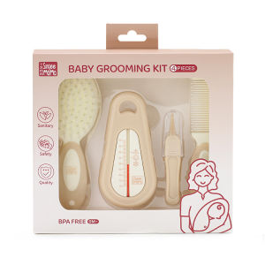 Orzbow Baby Bath Comb Brush Baby Soft Hair Comb Brush Four-Piece Set For Baby Combing Brushing Bathing And Washing