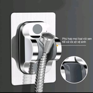 Giá Đỡ Vòi Sen Dán Tường Chịu Lực - Giá Đỡ Bát Sen Tắm Nhựa ABS Siêu Bền Không Cần Khoan Đục