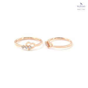 Xuping Cincin Emas Perak Anti Karat Motif Ring Love
