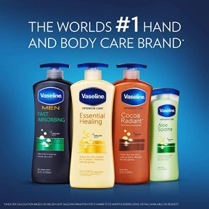 Sữa dưỡng thể Vaseline hồng Heathy White dưỡng ẩm làm sáng và mềm mịn da 600ml - 725ml - TD Shop