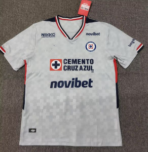 AE New 25~26 Mexican League Style Blue Cross Pachuca Atlas Football Jersey Fan Edition