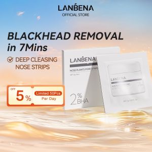 LANBENA Nose Strips Blackhead Remover Mask Sample Nose Plant Pore Strips Black Head Remover Nose Deep Clean Blackhead Mask 3g