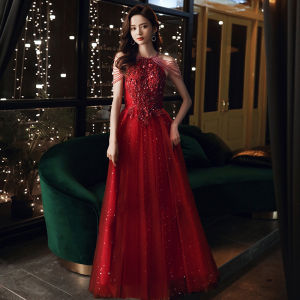 Formal Evening Dress For Women Banquet bride wedding birthday Presenter Elegant Debut Prom Gown