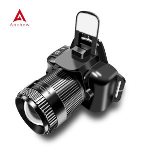 Headlamp LED 1300lumen led super terang/ senter kepala /senter kepala super terang/Fokus yang dapat disesuaikan tahan air Pengusir nyamuk lampuSenter Kepala LED Laser Zoom Rotary 6 Mode Waterproof IPX6 HS-U8