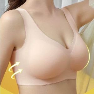 Women Sports Bras Non Wired Bras Girls Breathable Bralette Silicone Chest Pad Underwear