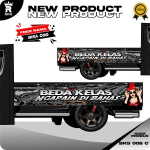 STIKER BAK SAMPING PICK UP L300 TRAGA CARRY GRANDMAX DECAL STIKER BAK SMAPING PICK UP - BKS 008