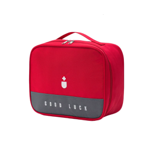 กระเป๋าพยาบาลฉุกเฉินขนาดใหญ่สำหรับการเดินทางบ้านสำนักงานตั้งแคมป์พร้อมช่องจัดระเบียบและผ้าอ็อกซ์ฟอร์ดที่ใช้งานได้จริง