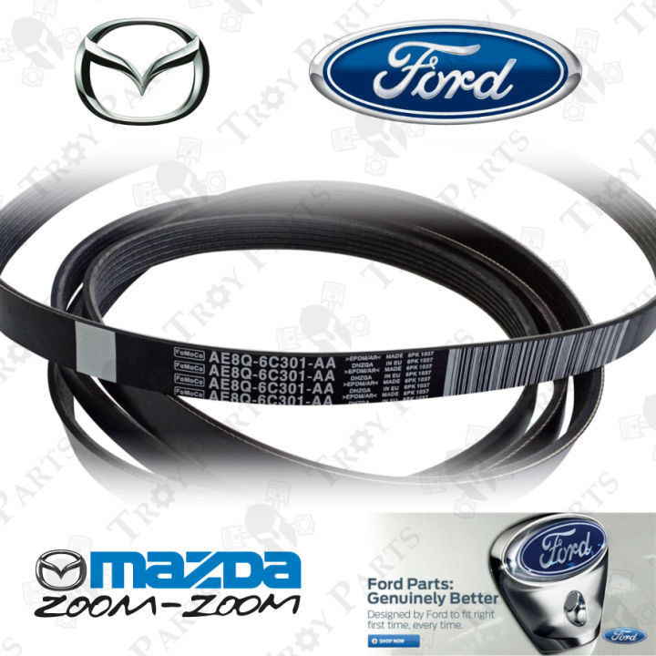 Fan belt for ford fiesta hotsell