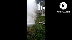 mini foger semprot seranga bonus obat poging nyamuk