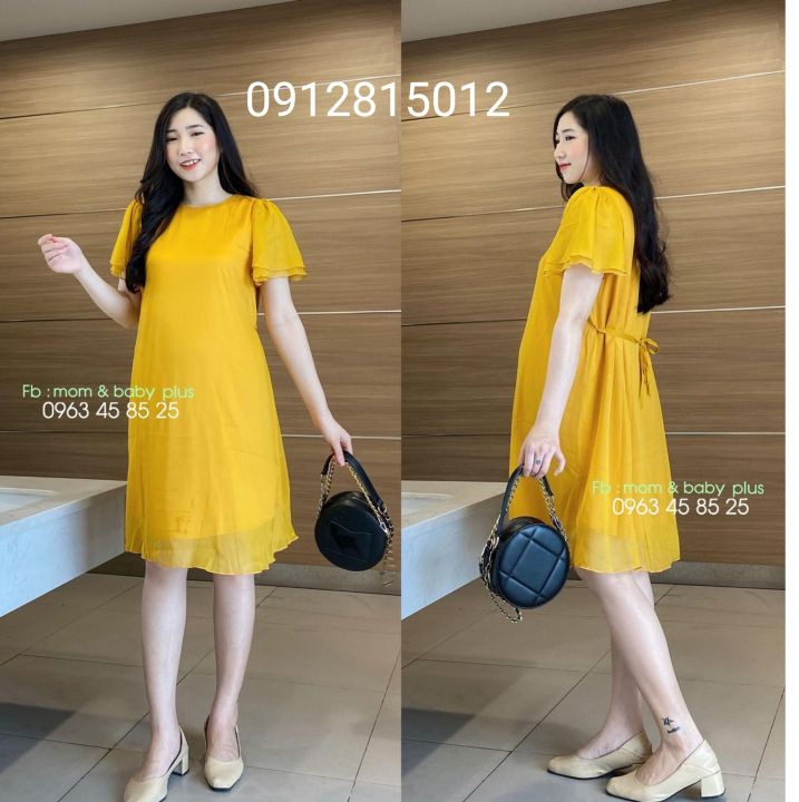Đầm bầu đẹp công sở - váy bầu dự tiệc thiết kế dáng suông kẻ bbr thoáng mát  sang chảnh từ 45kg đến 70kg | Shopee Việt Nam