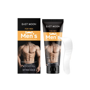 East Moon ครีมกำจัดขนผู้ชาย Men Body Hair Removal Cream ครีมกำจัดขน ครีมกำจัดขนบริเวณร่างกายสำหรับผู้ชาย ครีมกำจัดขนรักแร้ กำจัดขนรักแร้ กำจัดขนถาวร สูตรอ่อนโยน ไม่แสบ ไม่คัน ยับยั้งขนขึ้นใหม่ ไม่มีร่องรอย กำจัดขนขา