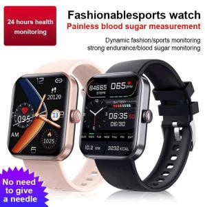 Smart Painless blood glucose watch measurement multi-function watch Blood Pressure Monitoring Sports Bracelet Keep Your Health in Check