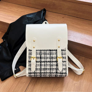 Korean Womens Backpack Casual Large Capacity Backpack Fashion Student Backpack Minimalist Womens Backpack