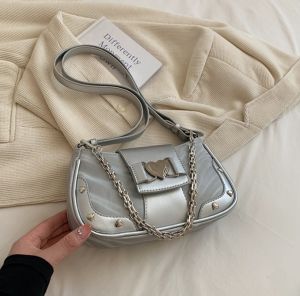 กระเป๋าหนัง Romme กระเป๋าสะพายข้างสำหรับผู้หญิง กระเป๋าถือแฟชั่นผู้หญิง