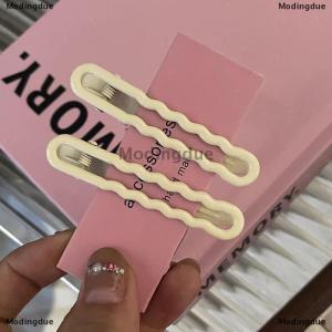[COD] Modingdue 1 Cute Candy Color Metal Hair Clip Bangs Clip Hair Accessories One Line Clip