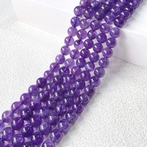 Thousand Crystals and Ten Thousand Beads Natural Uruguayan Amethyst Loose Beads Bracelet Handmade diy Ornament Accessories 2026