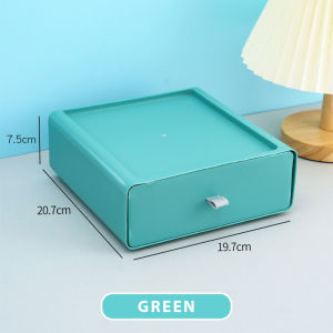Kitchenut Stackable Table Top Drawer Desk Organizer Stationery Storage Box Shelf Rak Dapur Kotak Penyimpanan Kutleri 储物盒