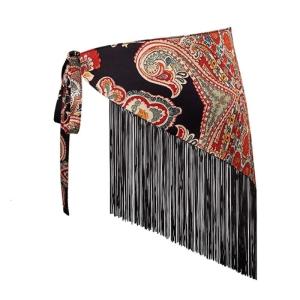 Elegant Fringe Scarf Multi Functional Beach Wrap Lightweight Quick Dry Fabric For Vacation Supplies