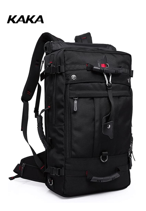 KAKA 50L Oxford Multifunction Outdoor Carry Backpack Travel Bag - Black ...