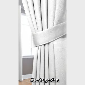 gorden jendela minimalis pintu bahan blackout polos smokring super tebal 6 gelombang