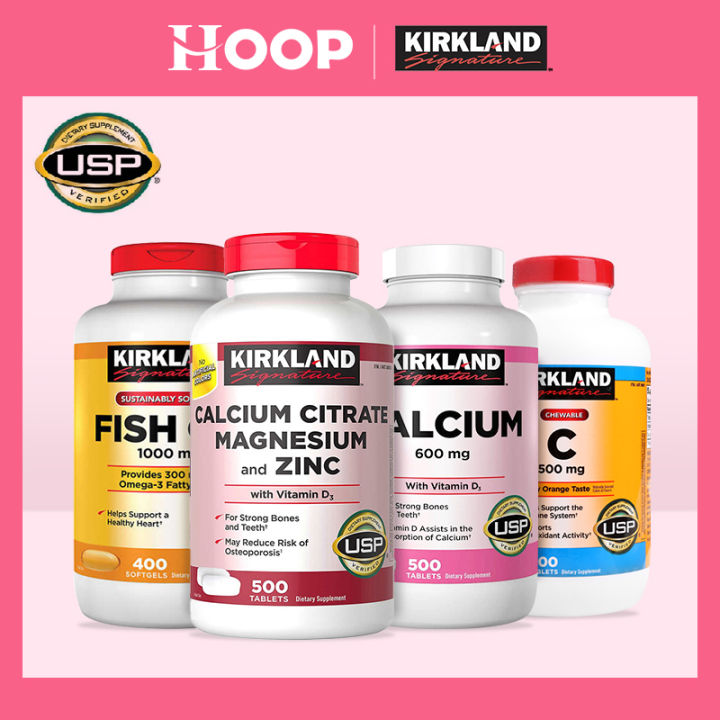 Kirkland Signature Calcium Citrate Magnesium and Zinc, Chewable Vitamin