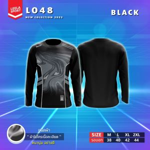 Victory เสื้อแขนยาวพิมพ์ลายสีสวย รุ่น L-048