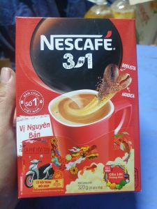Cà phê sữa hòa tan NesCafé 3 in 1 320g (20 gói * 16g) vị nguyên bản