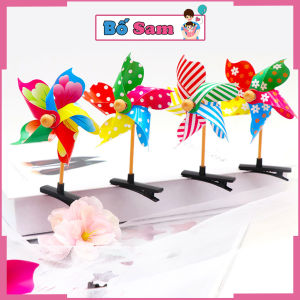 Kẹp tóc chong chóng 7 màu cho bé dễ thương thời trang Hàn Quốc Shop Bố Sam