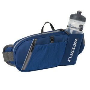 WATERFLY Fanny Pack Waist Bag Hiking Water Bottle Holder with Strap Waist Pack for Women Men fashion belt bag Hydration Hip Packs for Running Walking Traveling