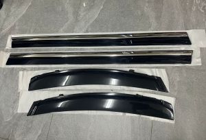 Toyota Alphard Vellfire Injection Door Visor 2015-2020 Anh30 Stainless Steel Window Visor
