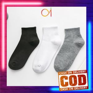 AI-P251 Kaos kaki Office Kantoran Kaos Kaki Sport Socks Motif Polos Pria Wanita Panjang Diatas Mata Kaki Kaus Kaki Olah Raga Fashion