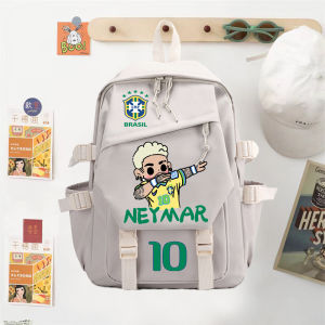 Anime mens and womens outdoor backpacks football sports backpacks World Cup merchandise canvas backpacks 45 * 32 * 15cm for students