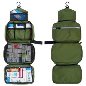 Hanging Mens Toiletry Bag Large Waterproof Cosmetic Bags Travel Organizer Lady Toiletries Makeup Toilet Foldable Bathroom Kit2026