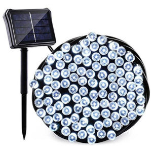 Solar 100 led string fairy light party outdoor Christmas light
