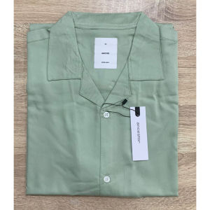 ANCSTR Kemeja Polos - Rayon Pria Adem Lembut