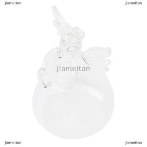 [COD] jiameitan 1Pc Angel Shaped Transparent Flower Vase Hanging Plant Vase Garden Decor
