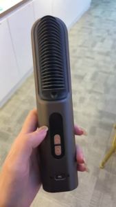 K·SKIN Cordless Hair Straightener Brush Wireless Anion Straightening Comb Portable for Travel & Home