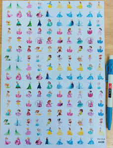 Combo 10 tờ sticker khen thưởng nhiều mẫu 80k - 159 Stick/ tờ - Mã A401-410