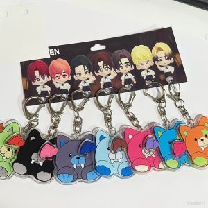 YF 7PCS/Set ENHYPEN Acrylic Keychain 7th Album THE SIN : VANISH Pendant Durable Charm For Bags  Keys FY