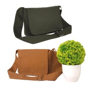 Tas Selempang Sling Bag Wanita & Pria Bahan Kanvas Tebal Premium 100% - HAKKO SERIES