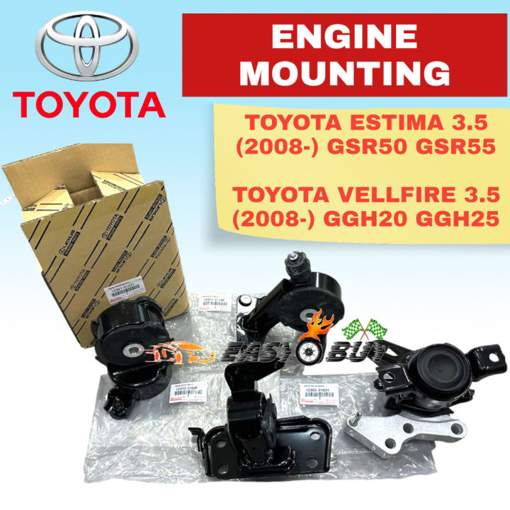 100% ORIGINAL JAPAN TOYOTA ENGINE MOUNTING TOYOTA ESTIMA 2008 GSR50 ...