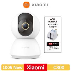 Xiaomi Mijia 360° IP Camera PTZ C300 3.0MP Home CCTV Security Wifi Cam 1296P 2K Baby Monitor AI Human Detection HD Night Vision Security Monitor