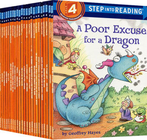 27 Volumes《Step Into Reading4》Langdon Graded Reading Childrens English Learning Picture Story Books Educational Booklets