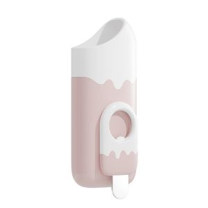 WILD Wall-mounted ic Straw Holder 2in1 Large Capacity Drinking Straws Dispenser Convenient Multi-functional Refrigerator Side Straw Container Refrigerator Side