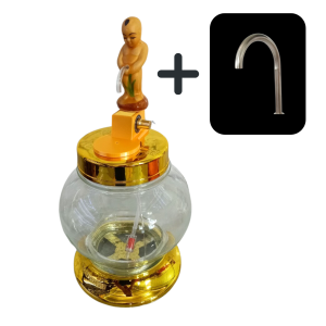 Bình Rót Ruou Tiểu Đồng Tử Cảm Ứng Sang Trọng. Thủy Tinh 2.7L M5.2